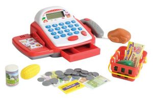 Pokladna pro děti s doplňky
