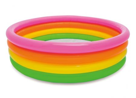 Bazén barevný 168x46cm