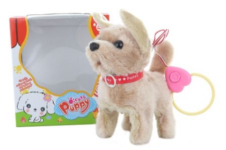 Pejsek hnědý na kabel