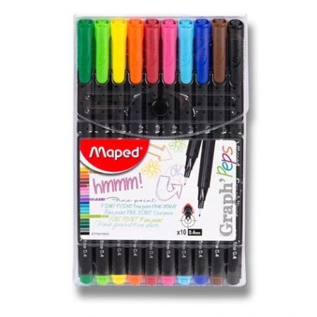 Liner Maped Graph'Peps sada 10 barev
