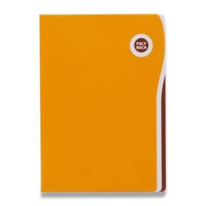 Zakládací desky Poly Rock A5 oranžové, A5
