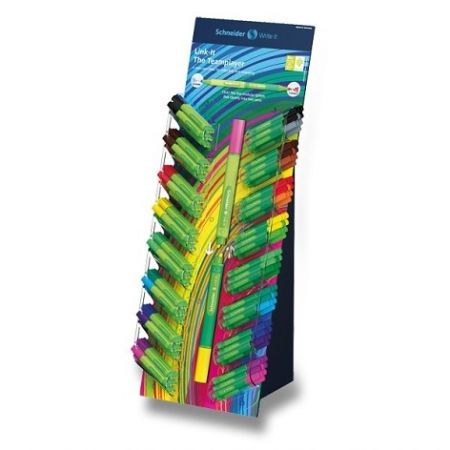 Liner / Popisovač Schneider Link-It stojánek, 160 ks