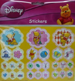 CANPOL-Samolepka Disney,,H" 3D Winnie EAN:5902814358955H