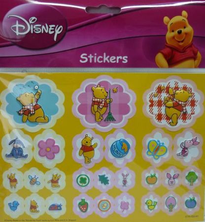 CANPOL-Samolepka Disney,,H" 3D Winnie EAN:5902814358955H