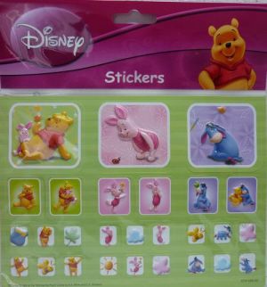 CANPOL-Samolepka Disney,,E" 3D Winnie EAN:5902814358955E