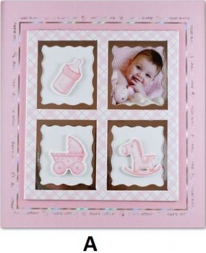 Fotoalbum 10x15/180foto Box BABY 6 ,,A" (10x15-cm-180-foto) EAN: 5907577223274-A