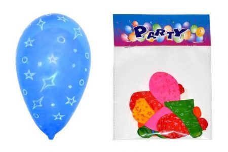 Balónek nafukovací s potiskem 10 ks