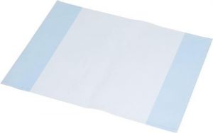 Obal na sešit, modrá, A4, PP, PANTA PLAST