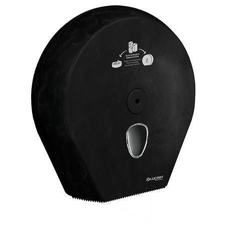 Zásobník toaletního papíru "EcoNatural", černá, 33,5x33,5x12,8 cm, LUCART