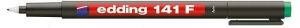 Permanentní popisovač "141 F", zelená, OHP, 0,6mm, EDDING