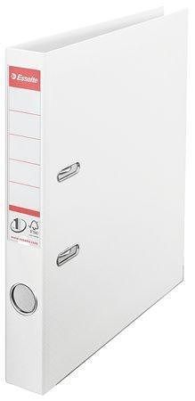 Pákový pořadač "Standard", ochranné spodní kování, Vivida bílá, 50 mm, A4, PP, ESSELTE