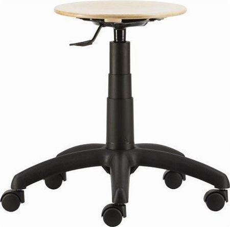 Pracovní židle, plynový píst, dřevěná, "1030", beech