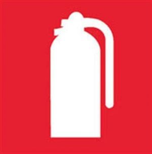 Samolepící etiketa, &quot;Hasící přístroj&quot;, APLI