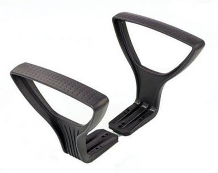 Područky pro kancelářské židle, "BR25", černé