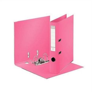 Pákový pořadač "Standard", Solea růžová, ochranné spodní kování, 50 mm, A4, PP, ESSELTE
