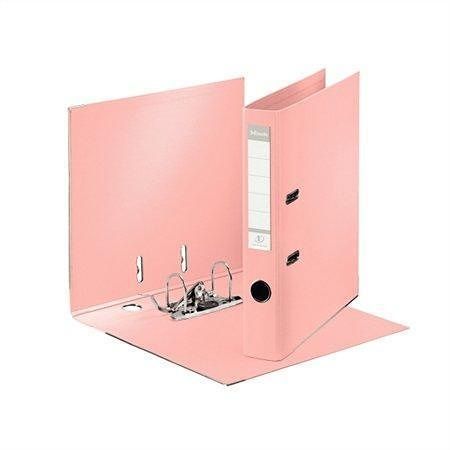 Pákový pořadač "Standard", Solea broskvová, ochranné spodní kování, 50 mm, A4, PP, ESSELTE