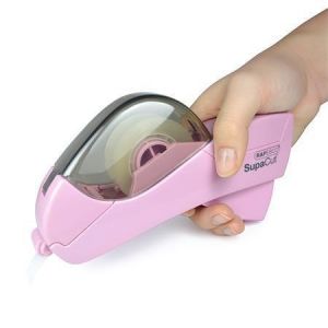 Dávkovač lepící pásky "SupaCut", růžová, RAPESCO