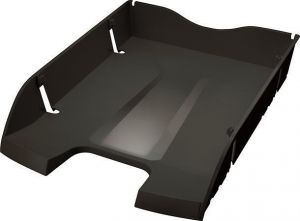 Odkladač "Nestable Green Logic", černý, nerozbitný, plastový, HELIT