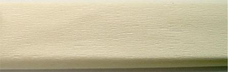 Krepový papír, slonovinová, 50x200 cm, VICTORIA