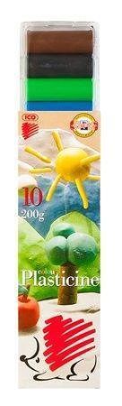 Modelína, 200 g, ICO "Ježek", různé barvy