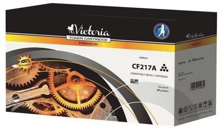 CF217A Toner cartridge pro LaserJet M102, M130 tiskárny, černá, 2000str., VICTORIA 17A