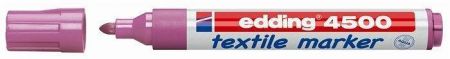 Popisovač na textilie, 1-3 mm, kuželový hrot, neonově fialová, EDDING "4500"