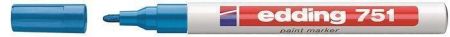 Lakový popisovač "751", světle modrá, 1-2mm, EDDING