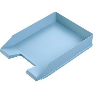 Odkladač "Economy", světle modrá, plastový, HELIT