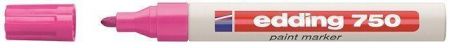 Lakový popisovač "750", růžová, 2-4mm, EDDING