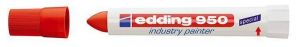 Průmyslový pastový popisovač &quot;950&quot;, červená, 10mm, kuželový hrot, EDDING