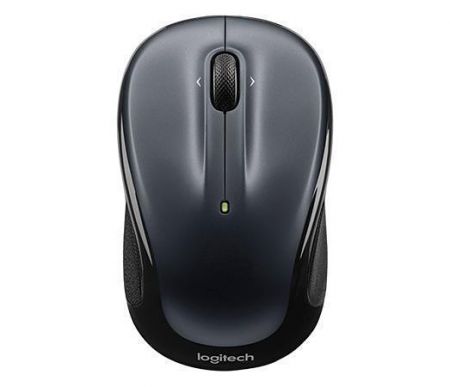 Myš "M325", tmavě šedá, bezdrátová, optická, USB, střední velikost, LOGITECH