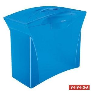 Zásobník na závěsné desky "Europost", 5 ks závěsných desek, Vivida modrá, plast, ESSELTE