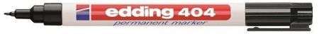 Permanentní popisovač &quot;404&quot;, černá, kuželový hrot, 0,75 mm, EDDING