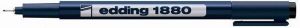 Liner "1880", černá, 0,1mm, EDDING