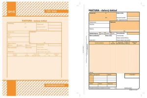 Faktura, A5, 100 listů, samopropisovací, OPTYS 1072