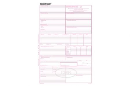 Mezinárodní nákladní list CMR, A4, 100 x 5 listů, samopropisovací, OPTYS 1197