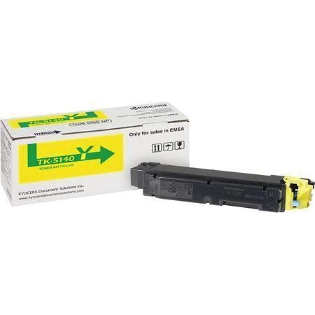 TK5140Y Toner pro P6130cdn, M6030cdn, M6530cdn tiskárny, KYOCERA žlutá, 5tis. stran