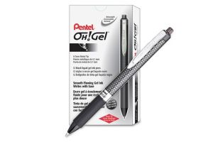 PENTEL Gel roller černý 0,7 gelové pero