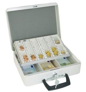 Pokladnička "Europa", ocel, 31,5x24,5x9,5 cm, WEDO