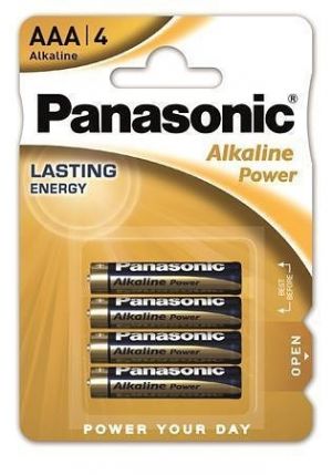 Baterie "Alkaline power", AAA 4 ks, PANASONIC