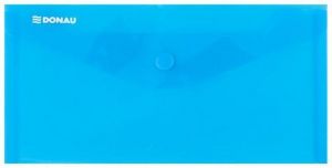 Spisové desky, s drukem, modré, DL, PP, 220x110x0,18, DONAU