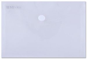 Spisové desky, s drukem, transparentní, A6, PP, DONAU