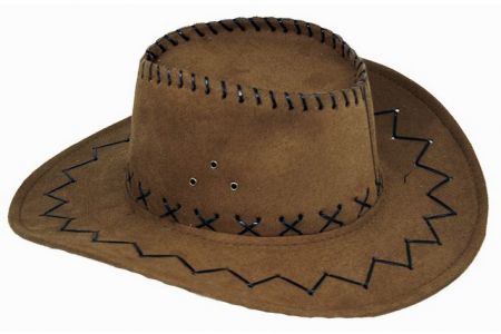 Klobouk kovbojský dospělý (kovbojský-karnevalový-doplněk)