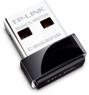 USB WIFI adapter "TL-WN725N", mini, 150 Mbps, TP-LINK