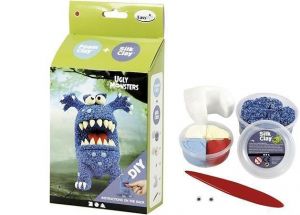 Kreativní sada "Ugly monsters", modrá, CREOTIME