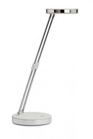 Stolní lampa "Puck", bílá, LED, MAUL