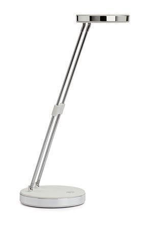 Stolní lampa "Puck", bílá, LED, MAUL
