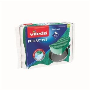 Čistící houba, 2ks, VILEDA "Pure Active"