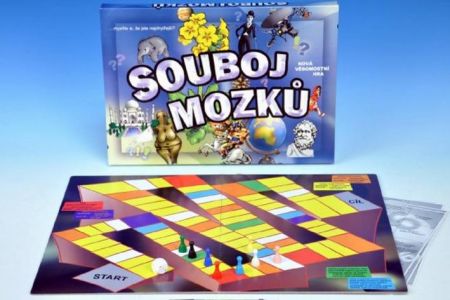Souboj mozků společenská hra v krabici 33x23x3cm