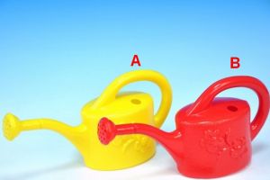 Konvička kytička plast mix barev